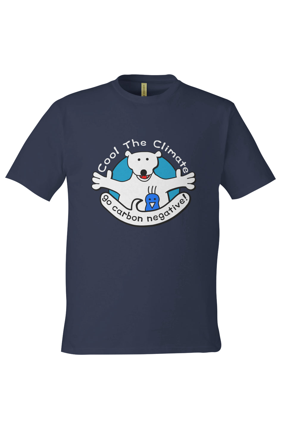 Cool The Climate Logo - Navy - Go Carbon Negative!