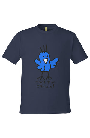 Peep the Bird - Blue - Cool The Climate!