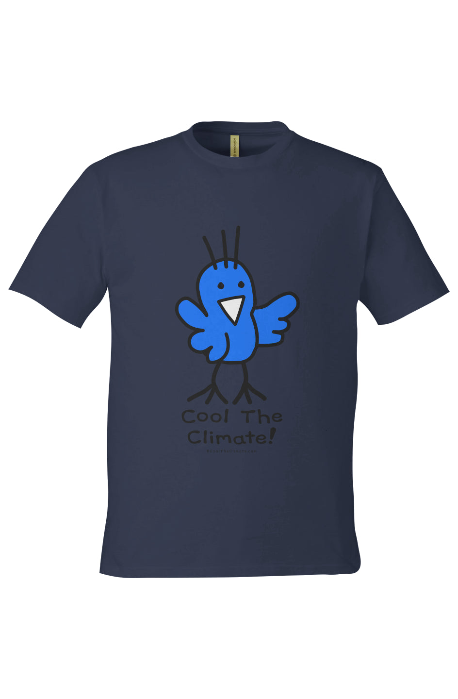 Peep the Bird - Blue - Cool The Climate!