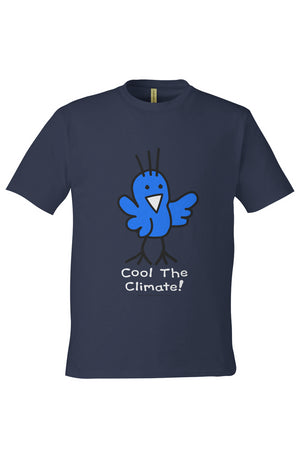 Peep the Bird - Blue - Cool the Climate!