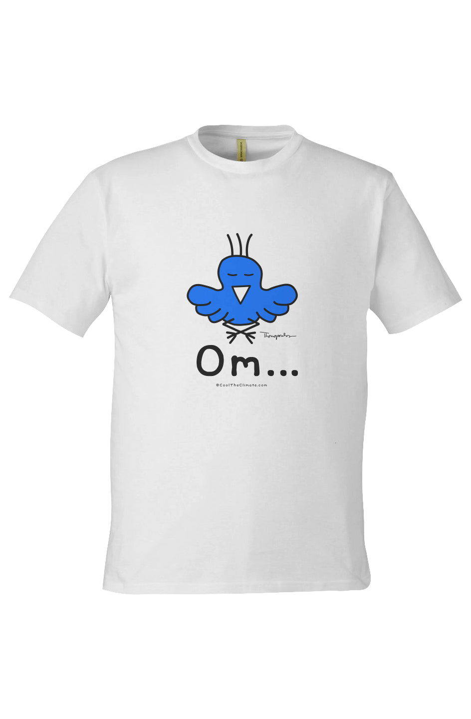 Peep the Bird - White - Om...