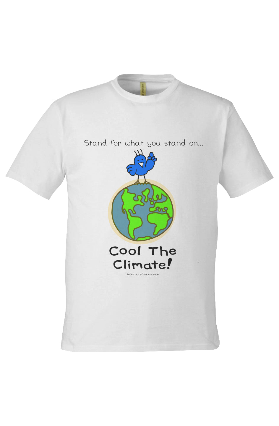 Unisex Eco T-Shirt Stand On 