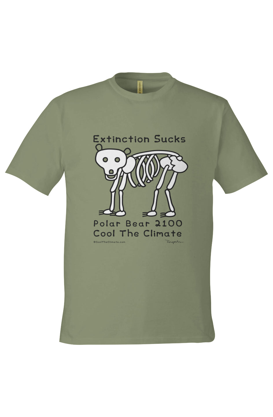 Polar Bear - Loden - Extinction Sucks