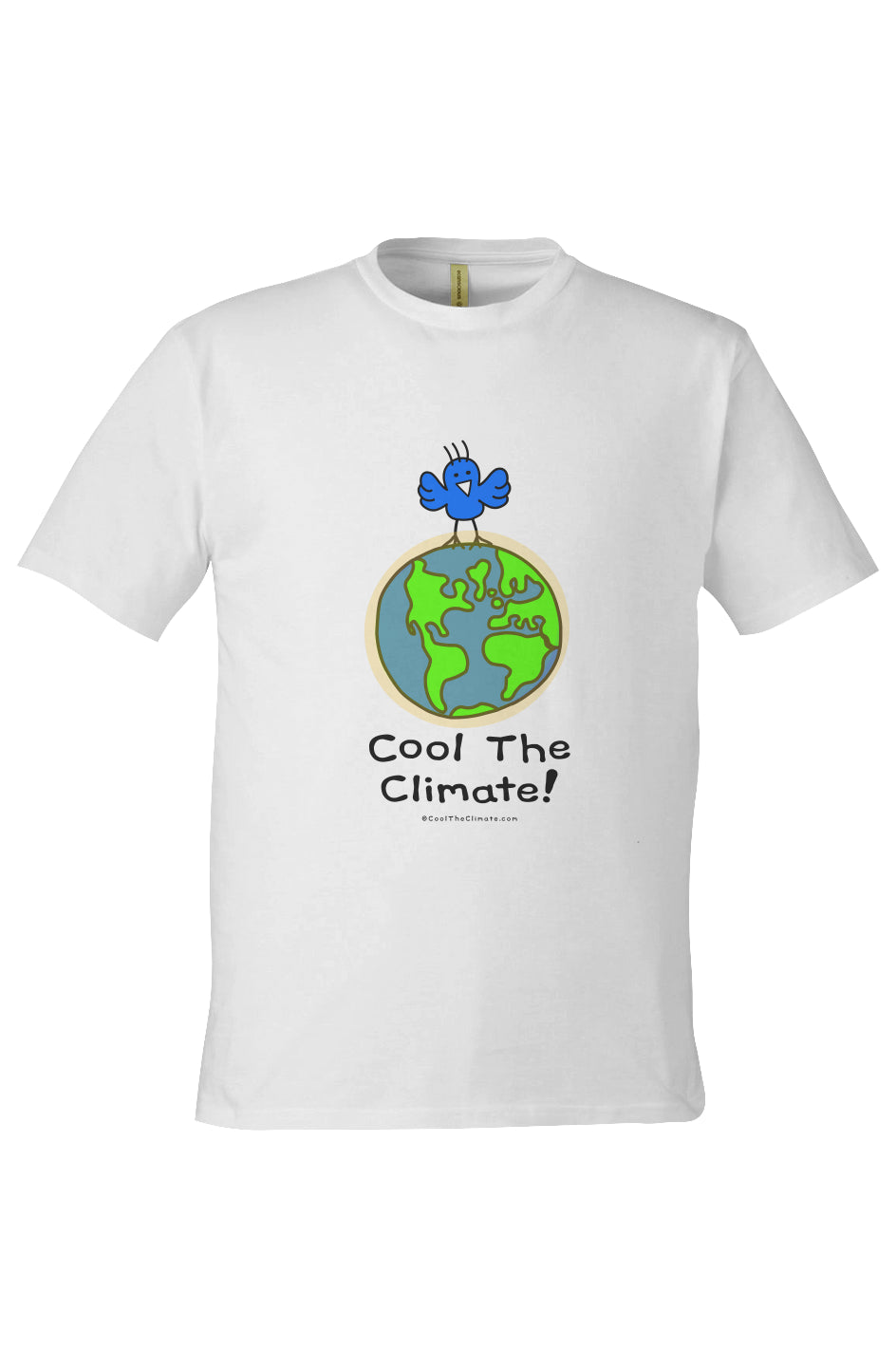Peep on Earth - White - Cool The Climate!