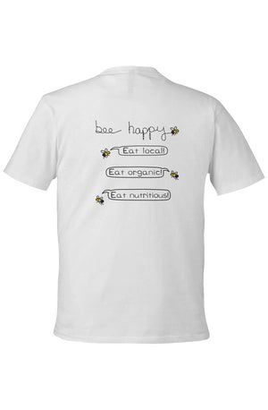 Bee Happy – White