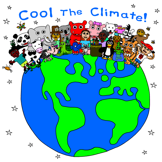 Cool The Climate - Half hour cartoon, Edu eBook, Game, Soundtrack