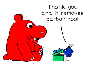A Cool The Climate Gift Card for a product that removes carbon from the air