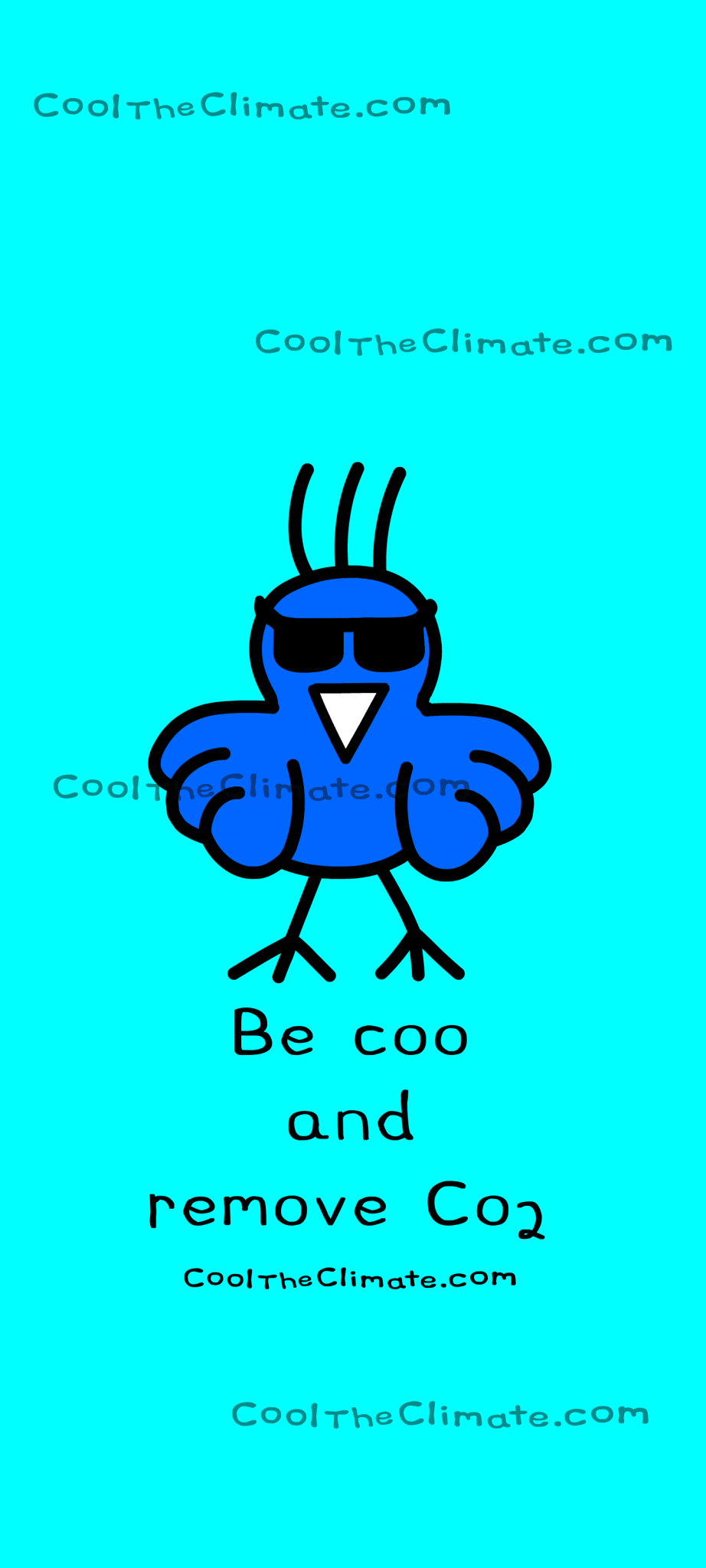 Be Coo And Remove Co2 - Cool The Climate wallpaper