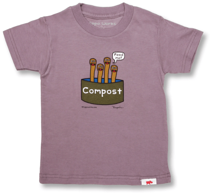 Compost Organic Tee for Adults - Cool The Climate