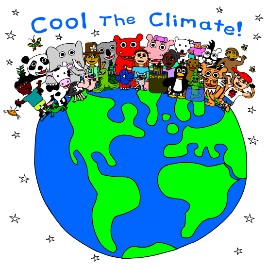Cool The Climate - Half hour cartoon, Edu eBook, Game, Soundtrack - Cool The Climate