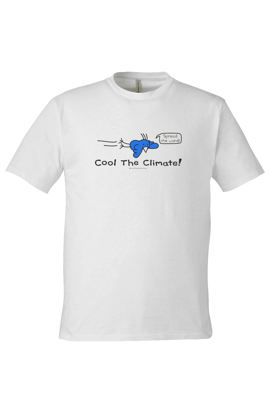 Cool The Climate! - Organic Carbon Negative Tee: 10 KGs of Co2 Buried - Cool The Climate
