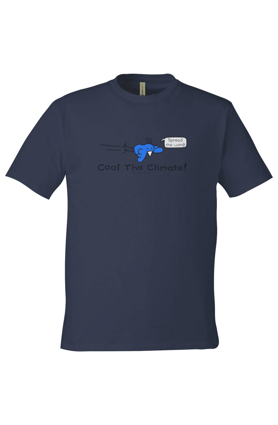 Cool The Climate! - Organic Carbon Negative Tee: 10 KGs of Co2 Buried - Cool The Climate