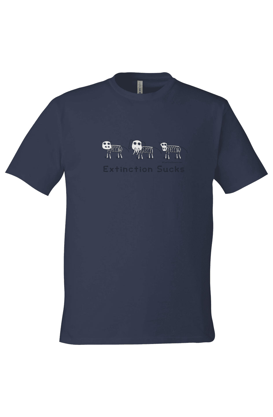 Extinction Sucks Unisex Carbon Negative Tee: 10 KGs of Co2 Buried Underground - Cool The Climate