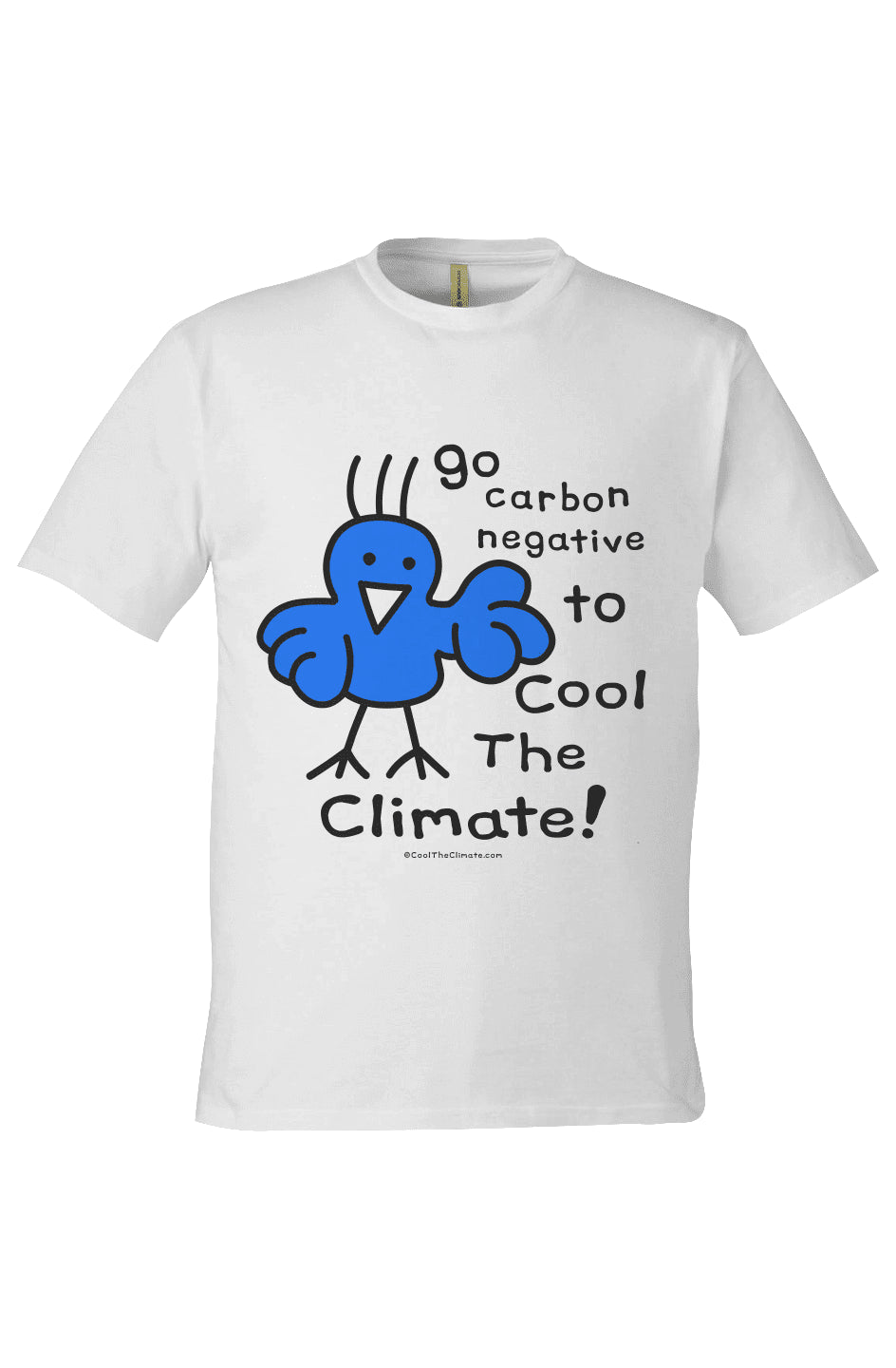 Go Carbon Negative To Cool The Climate! - White - Cool The Climate