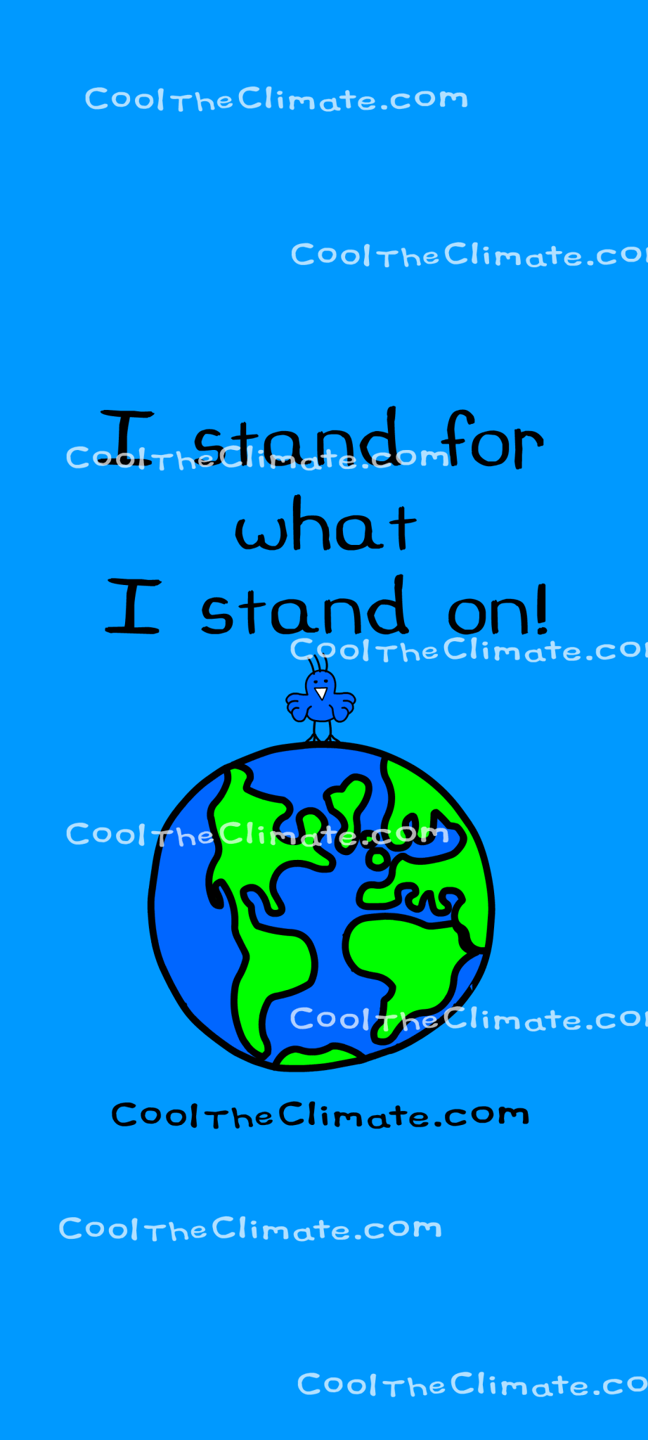 I Stand For What I Stand On | Remove Co2 - Cool The Climate