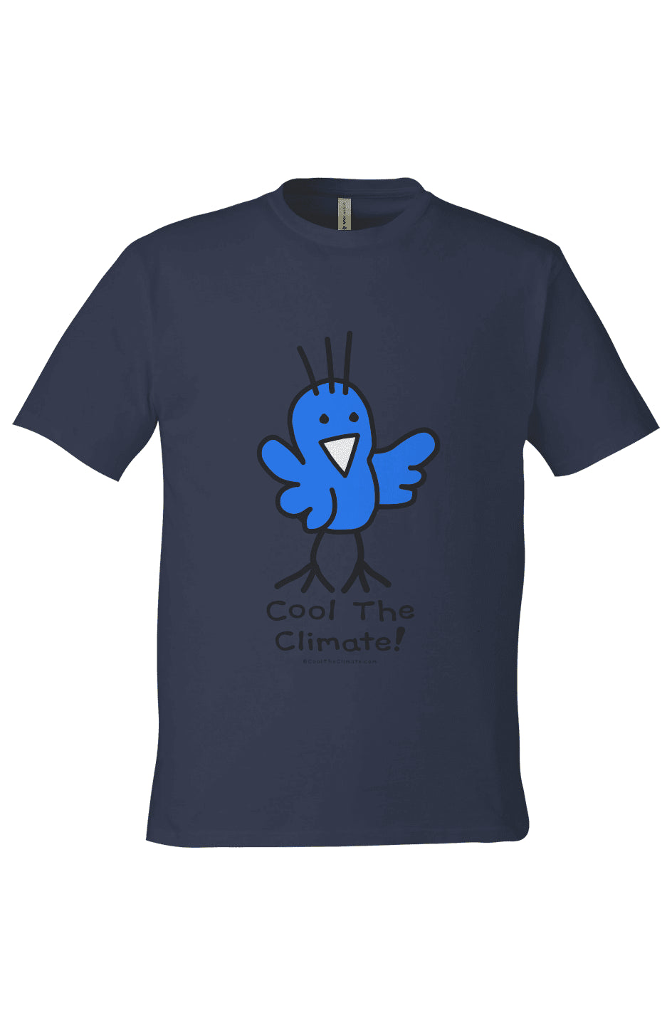 Peep the Bird - Blue - Cool The Climate! - Cool The Climate