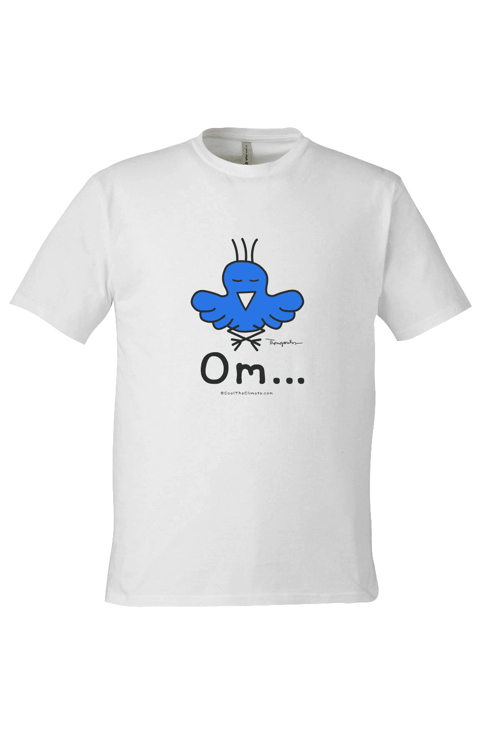 Peep the Bird - White - Om... - Cool The Climate