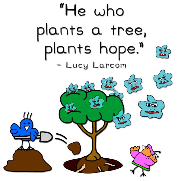 Planting A Tree Feels Good! - Cool The Climate