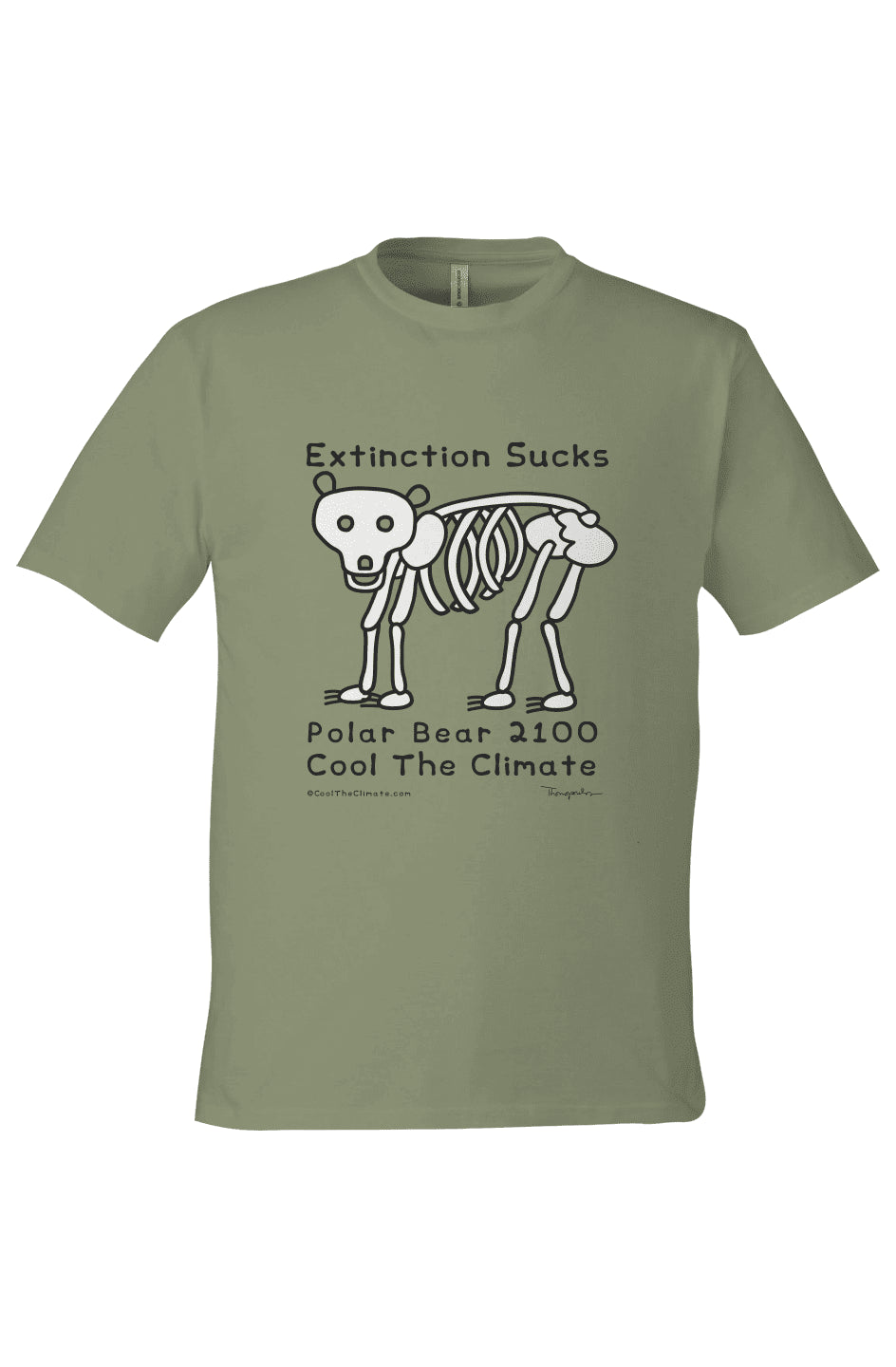 Polar Bear - Loden - Extinction Sucks - Cool The Climate