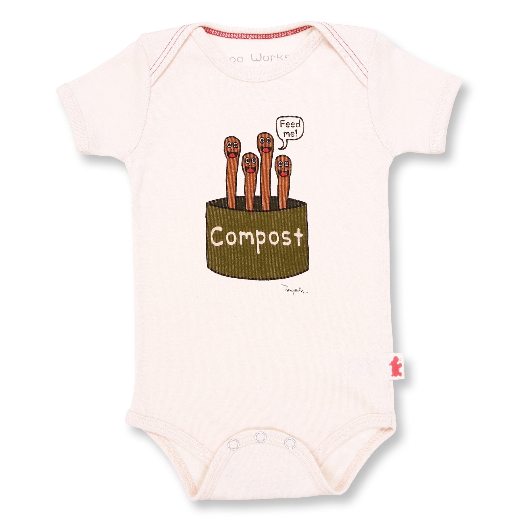 Compost Organic Onesie - Cool The Climate