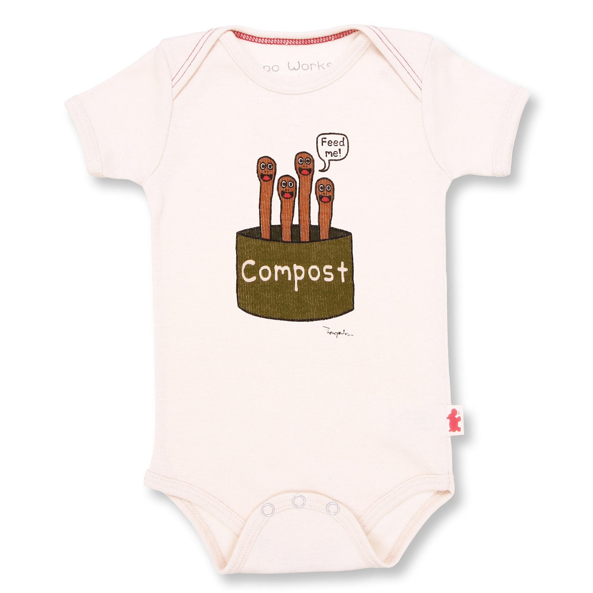 Compost Organic Onesie - Cool The Climate