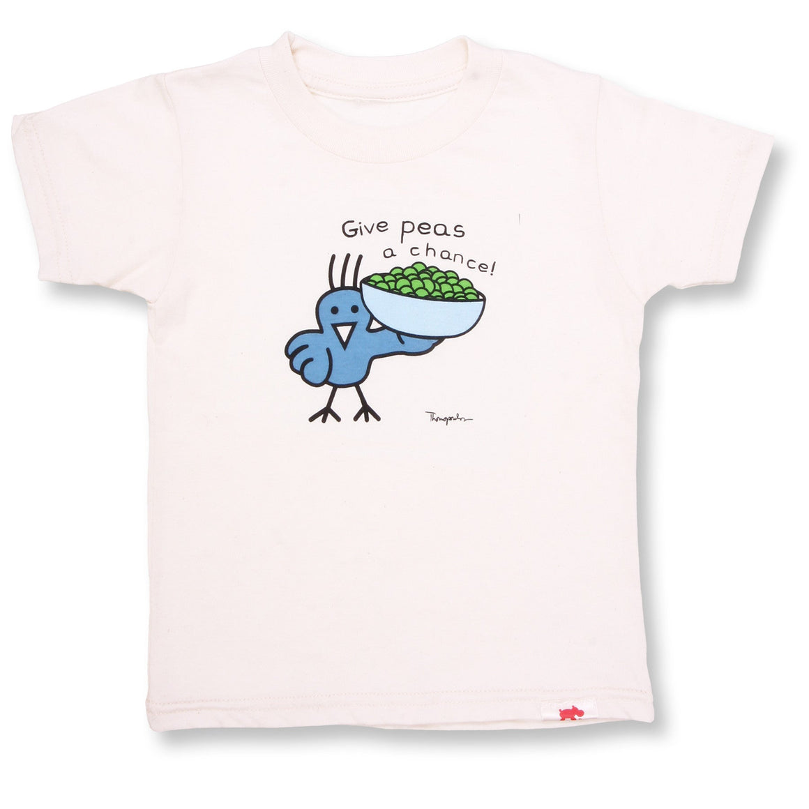 Give Peas A Chance Organic Tee - Cool The Climate