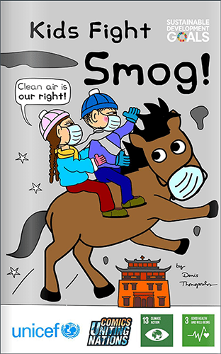 Kids Fight Smog Comic Book – FREE - Cool The Climate