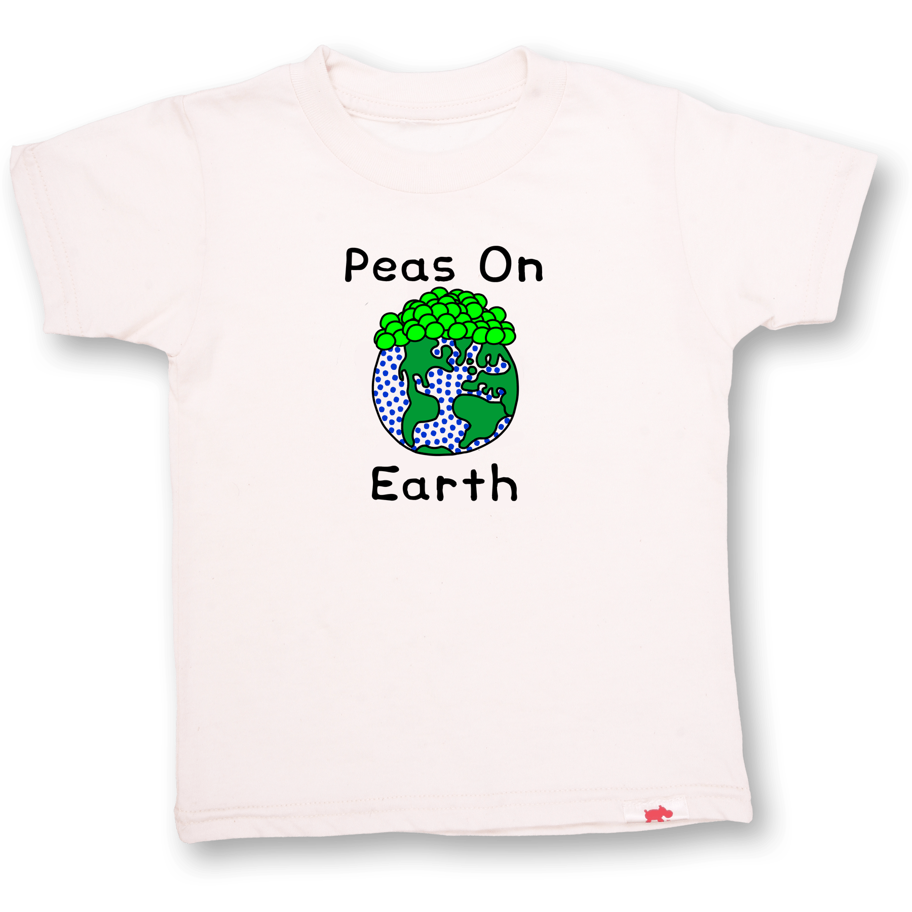 Peas On Earth Organic Tee - Cool The Climate