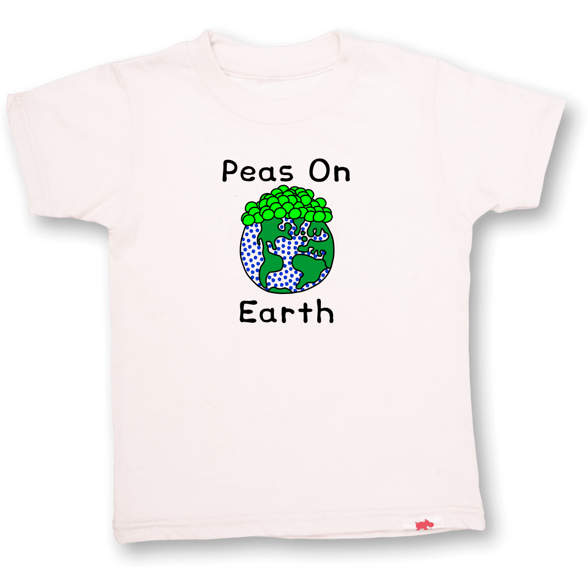Peas On Earth Organic Tee - Cool The Climate