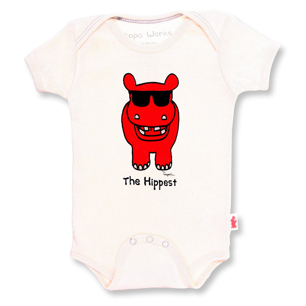 The Hippest Organic Onesie - Cool The Climate - The Hippest carbon negative organic onesie